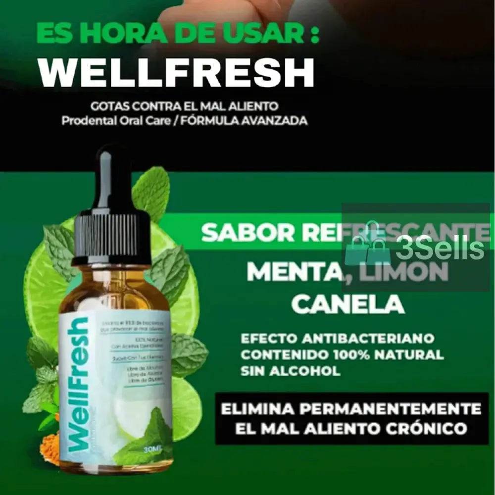 WellFresh Elimina el Mal Aliento: Sientéte Seguro y Confiado Salud