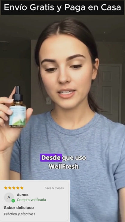WellFresh Elimina el Mal Aliento: Sientéte Seguro y Confiado