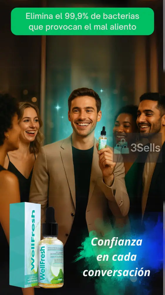 WellFresh Elimina el Mal Aliento: Sientéte Seguro y Confiado Salud