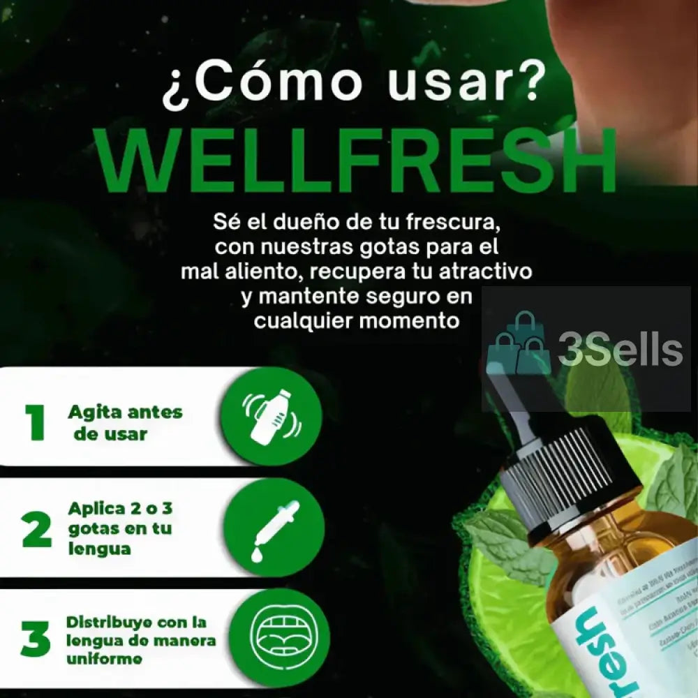 WellFresh Elimina el Mal Aliento: Sientéte Seguro y Confiado Salud
